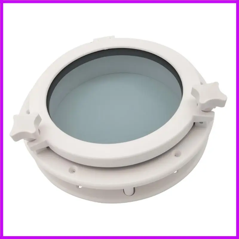 R9CC Boat Window Yacht Round Opening Portlight Porthole 8.5'' / 10.5'' for Yacht