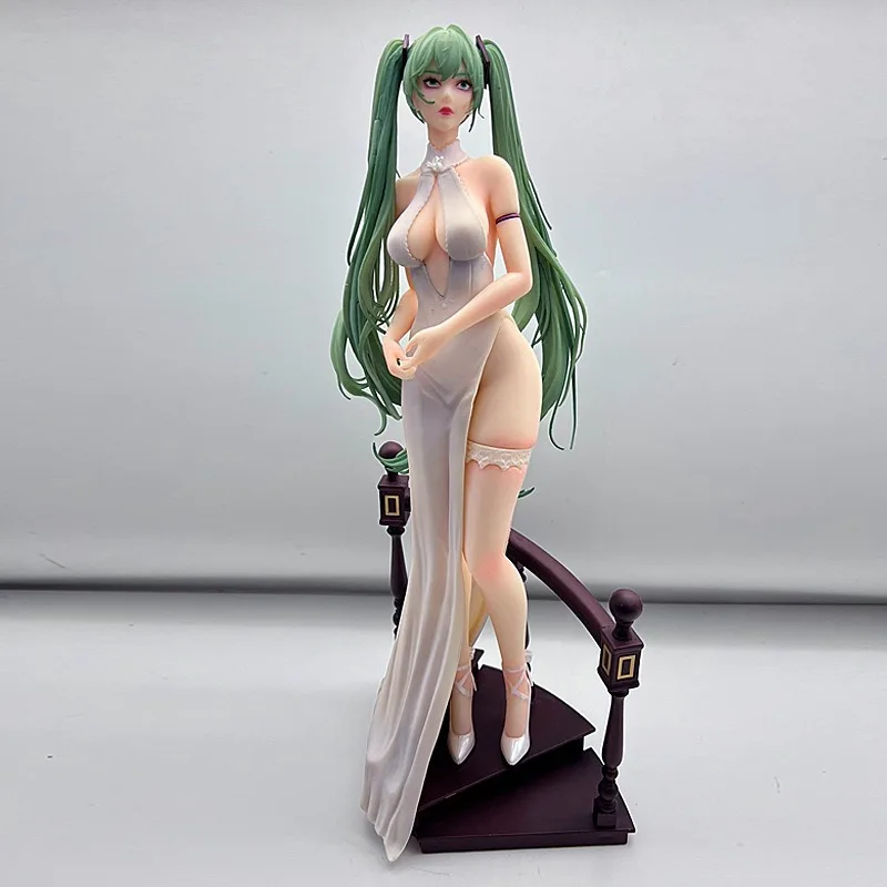 bandai-hatsune-miku-figura-de-princesa-anime-42cm-pvc-estatico-gk-estatua-grande-pelo-verde-modelo-coleccionable-exhibicion-ornamento-regalo-de-seguidor