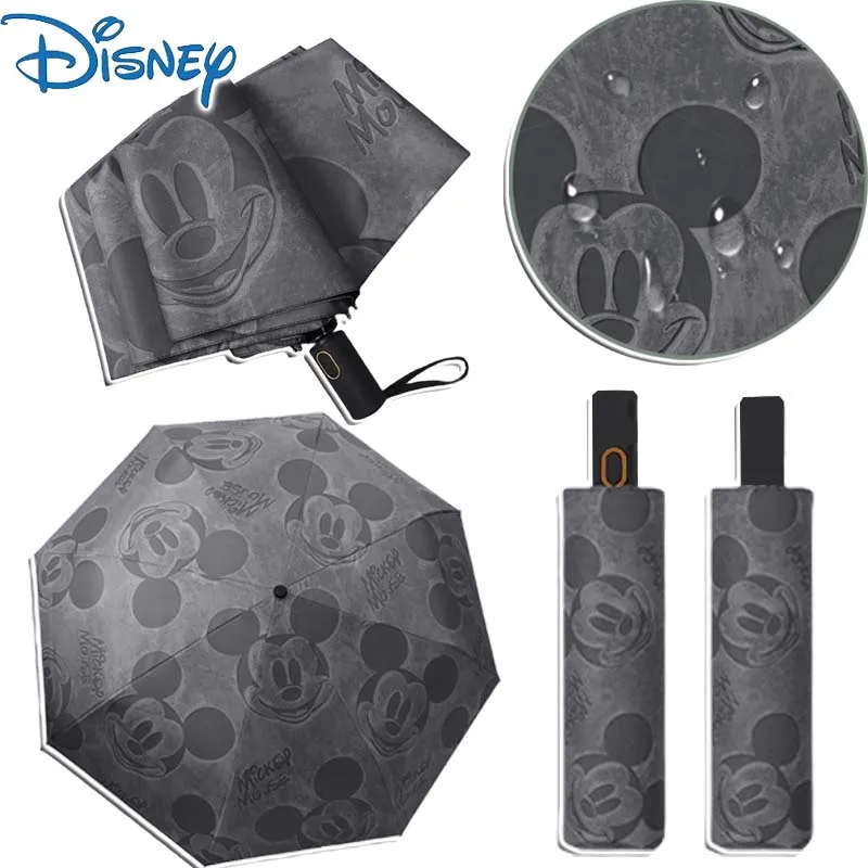 

Disney Mickey Mouse Umbrella UV Rain Umbrella Fashion Portable Windproof Women Men Parasol Umbrella for Manual and Automatic New