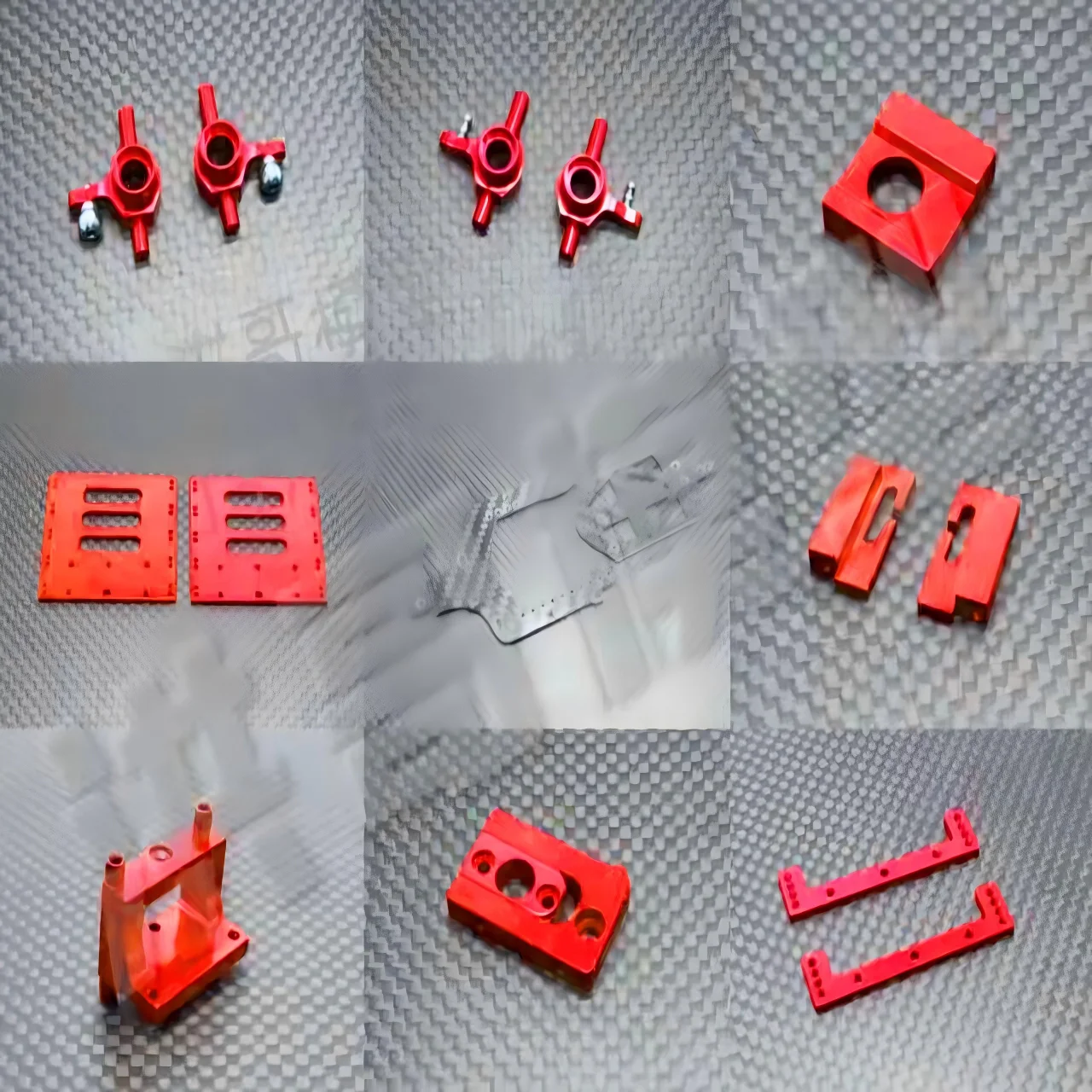 

Mosquito Car Drift, Mosquito Car Metal Upgrade Parts, OP Parts, New HGV1 Red Metal Parts, Mosquito Car HGD1 Metal Chassis