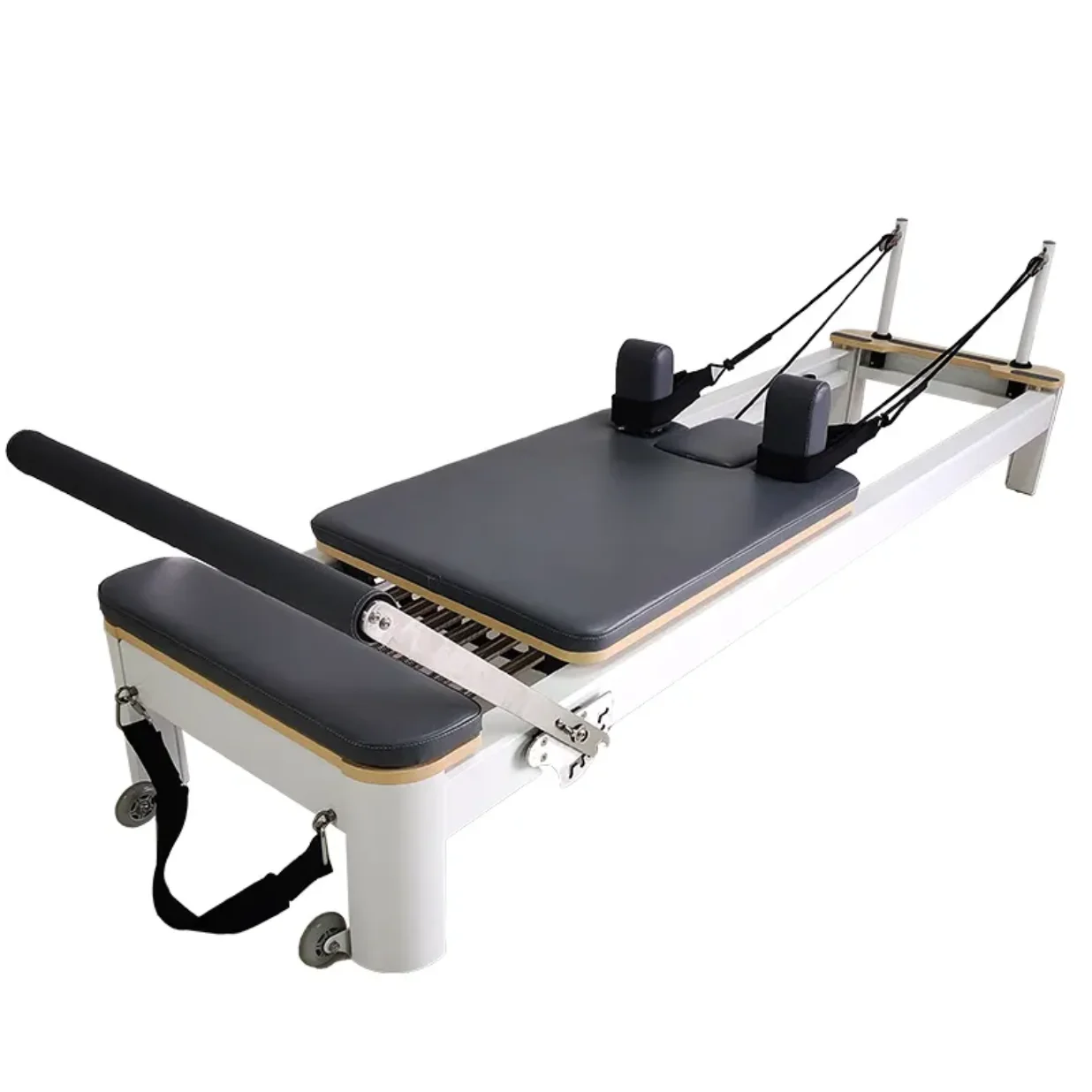 Aluminum alloy fixed track small bed Pilates reformer environmentally friendly home fitness equipment