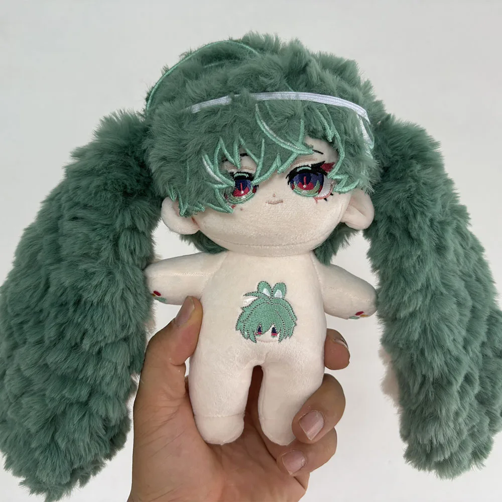 20cm Genshin Impact Lohen Plush Doll Ear Friends Lohen Stuffed Toy Decoration Body Plusie Doll Present Collect XMAS Gift