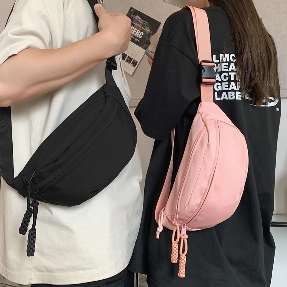 1PCS Fanny Pack for Men Women, Crossbody Bag Waterproof Sports Waist Bag Pack, Belt Bag for Travel Hiking Running