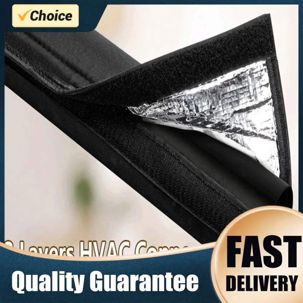 

Air Conditioners Insulated Hose Cover Wrap 3 Layer AC Duct Insulation Wrap HVAC Copper Pipe Insulation Cover Protector