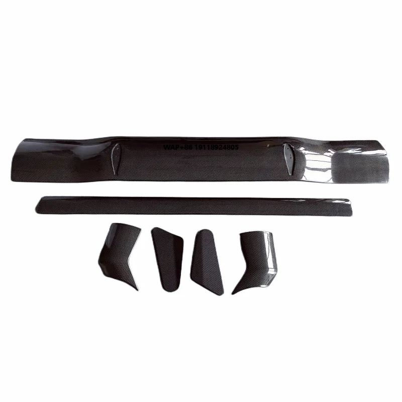 

For 812 M Style Carbon Fiber Rear Spoiler Body Kit Front Bumper Rear Bumper Side Skirt Mudguard