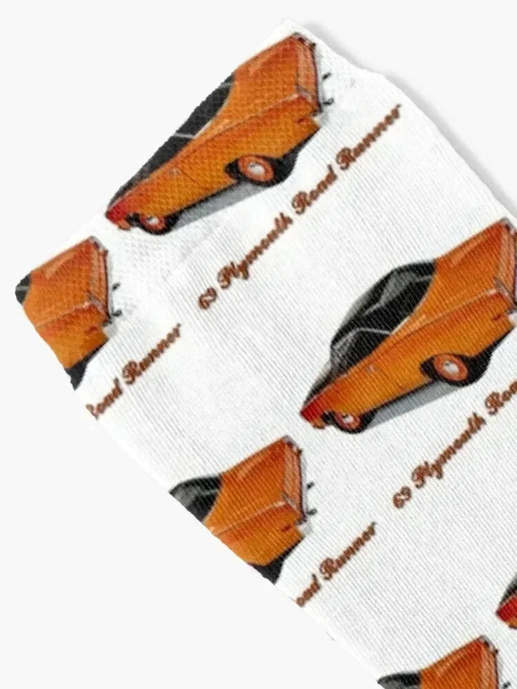 My 1969 Plymouth RoadRunner Compettition Orange Black Top Socks new year golf christmas gifts winter gifts Socks Women Men's