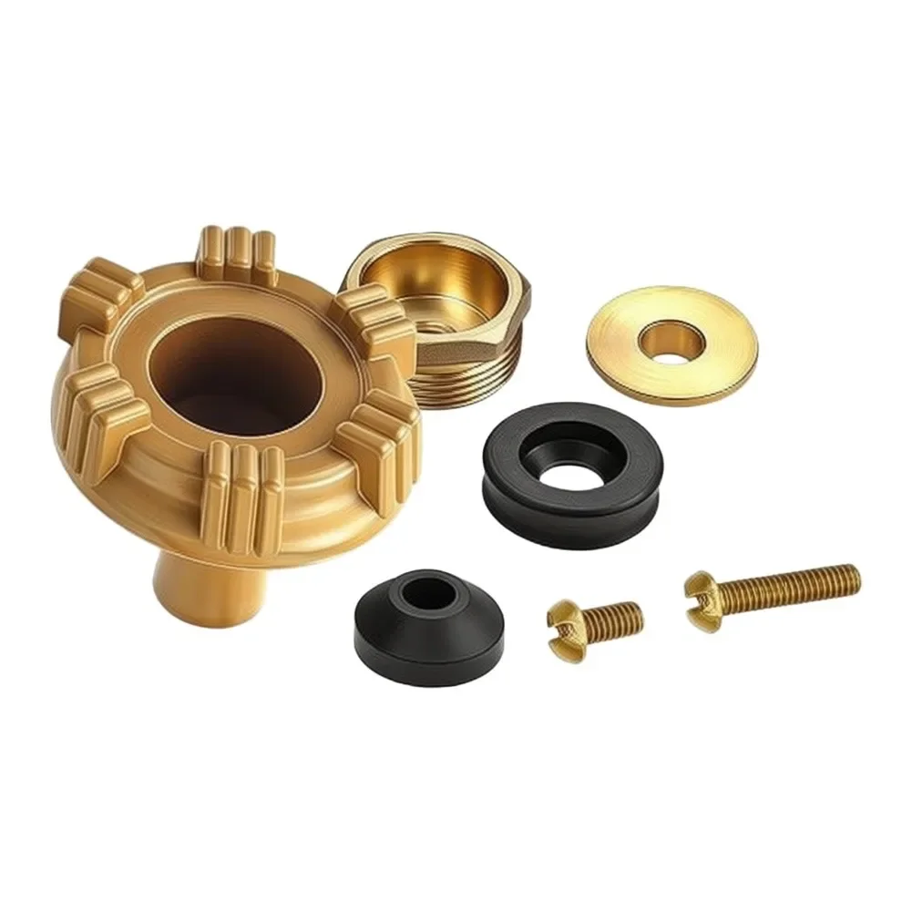 Frost-Free Wall Hydrant Repair Kit Brass Handle Replacement Parts For Outdoor Garden Water Faucet Plumbing Hardware Accessories