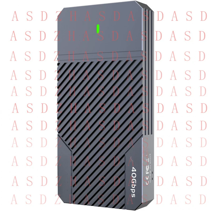 Z  40Gbps USB 4.0 for M.2 NVMe 2280 SSD Enclosure M2 To Type-c Solid Drive Case New