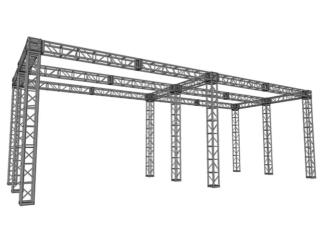 

Легкая алюминиевая сценическая конструкция (трусс) 300*300 мм с болтовым креплением для концертов