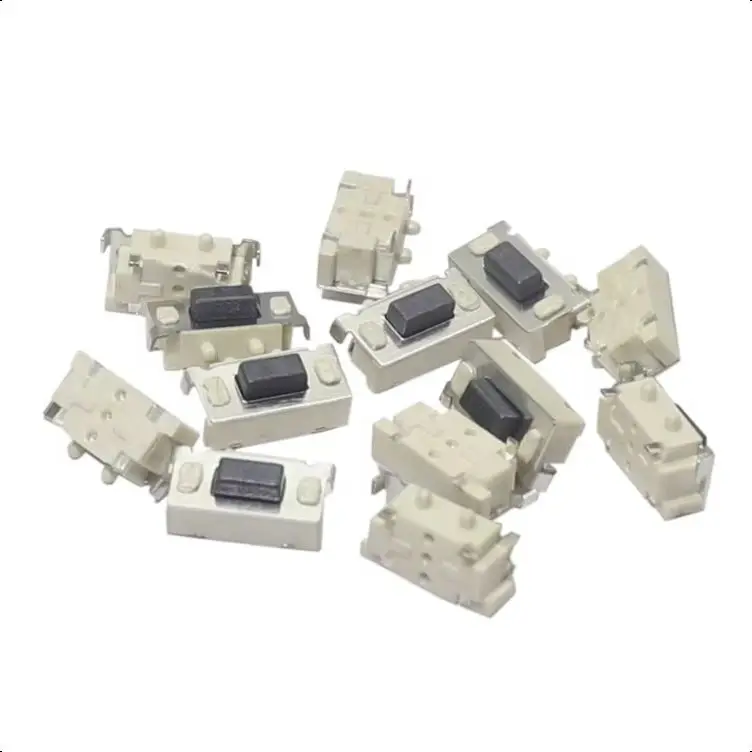 【200-50PCS】3x6x3.5mm Micro Tact Switch Touch SMD For MP3 MP4 Tablet PC Button Bluetooth Headset Remote Control