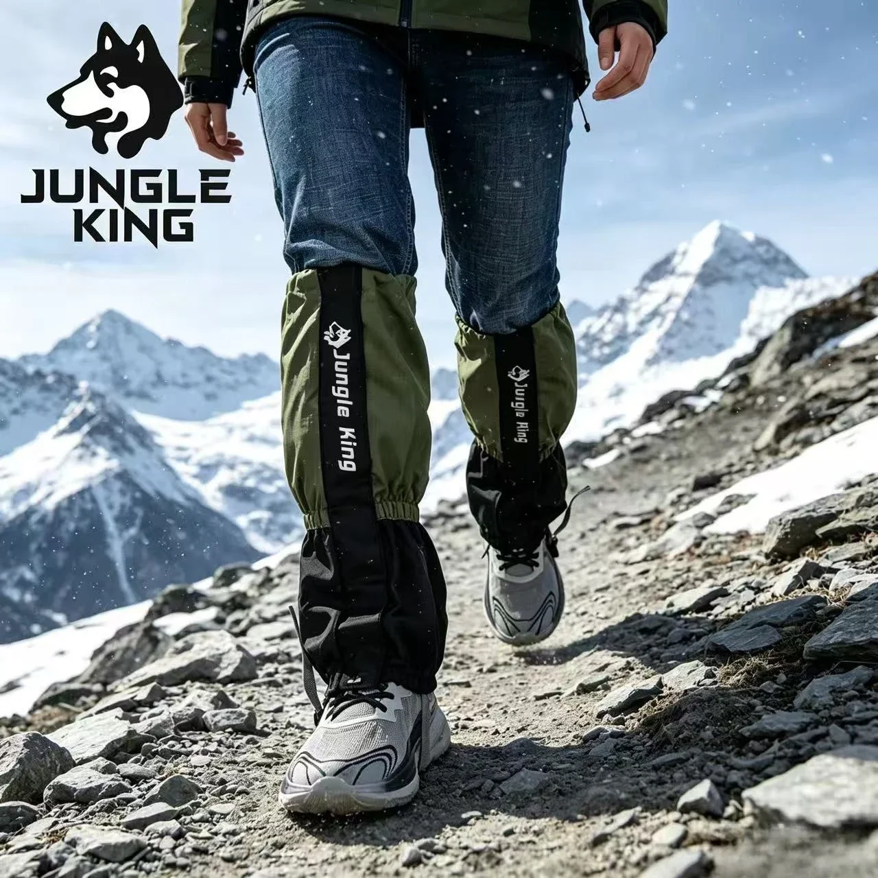Waterproof Hiking Leg Warmer Gaiters for Men Women - Climbing Ski Camping Hunting Winter Outdoor Travel Legging Leg Covers