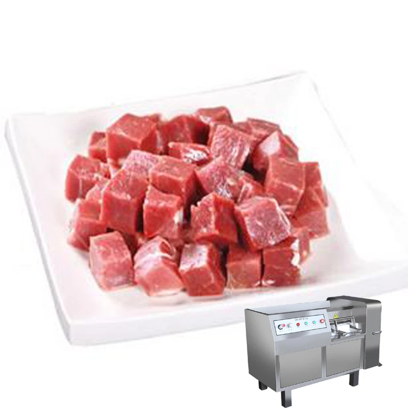 Large Commercial Automatic Diced Meat Machine