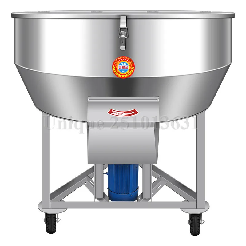 Stainless Steel Poultry Feeding Animal Feed Pellet Mill Mixer Processing Grain Powder Mixing Blending Machine