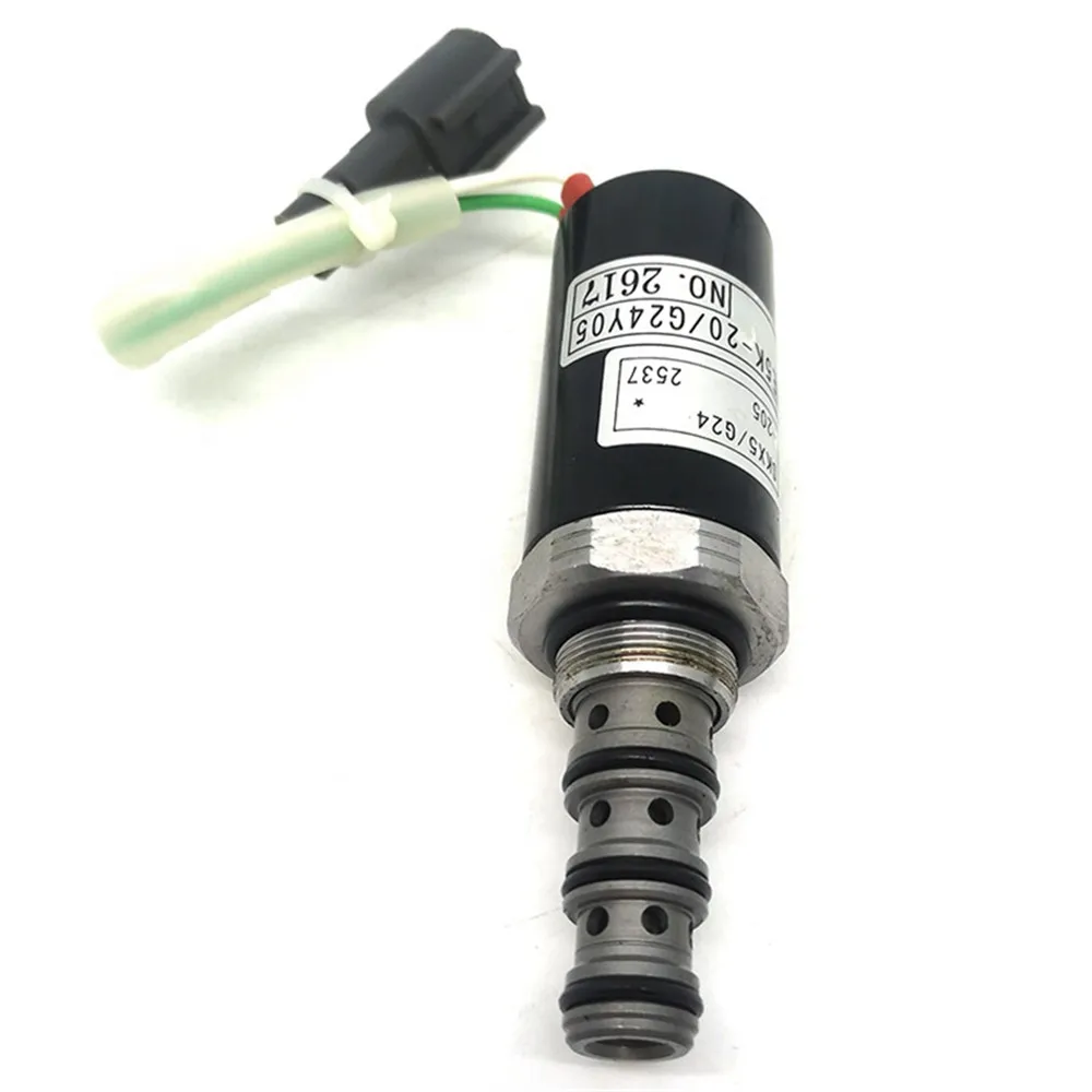 KWE5K-20/G24Y05 SKX5-G24-205 Excavator Parts For Kato HD820 HD1023 HD1430-3 Hydraulic Pump Rotary Solenoid Valve Parts