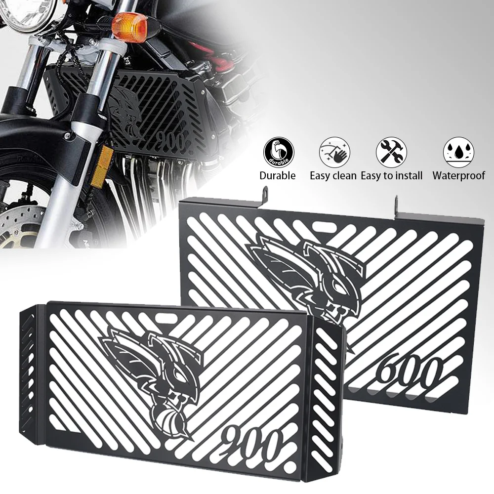

CB600F Hornet CB599 2007 2008 2009 2013 Motorcycle Radiator Guard Grille Cover Protector For Honda CB900F Hornet CB919 2002-2007
