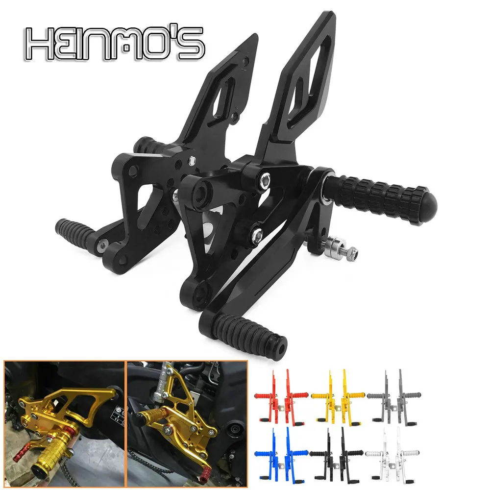 

For Yamaha YZF R25 R3 MT-03 MT-25 2013-2020 2021 2022 2023 Adjustable Rearsets Rear set Foot Pegs Footrest MT 03 MT 25 MT03 MT25