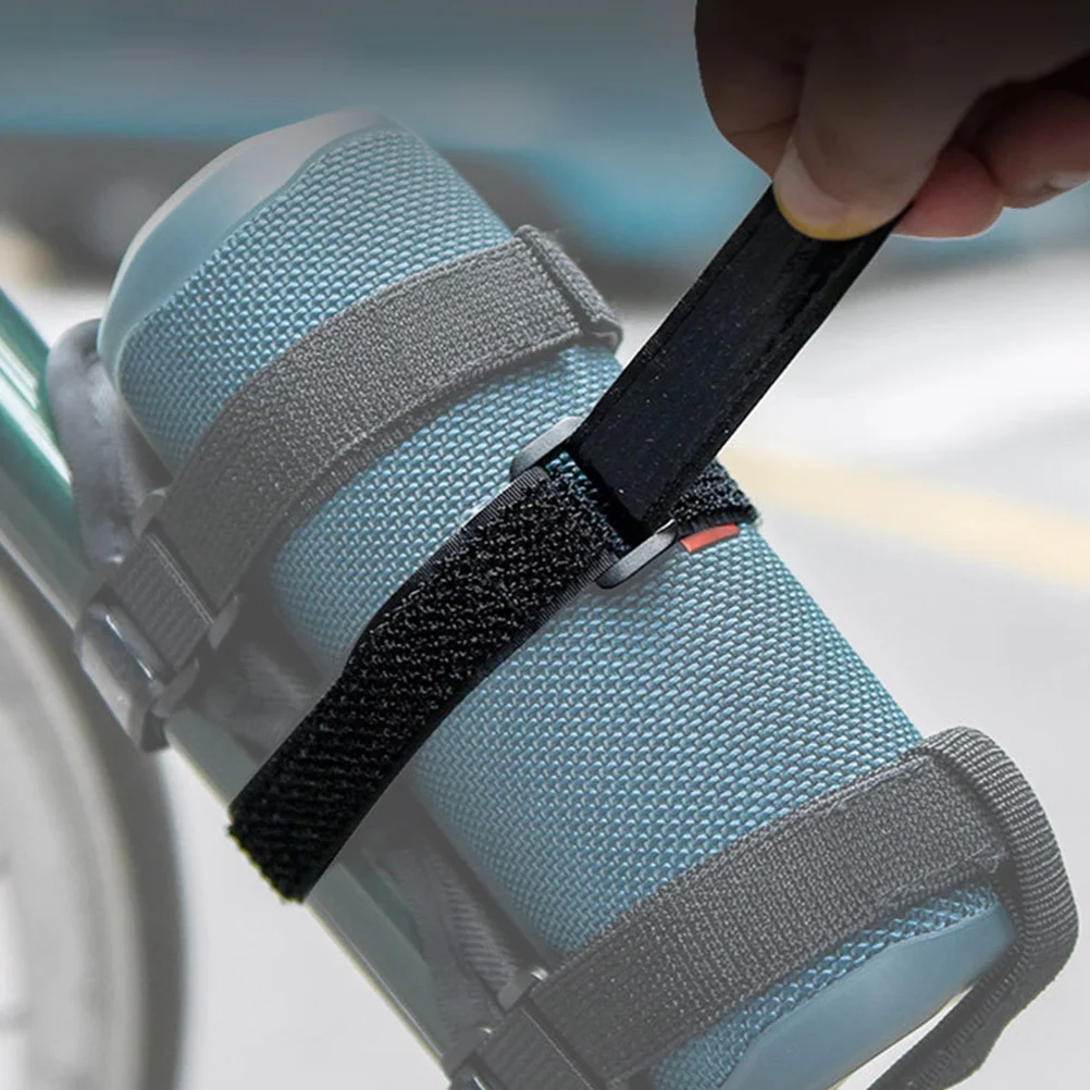 

Universal Bike Speaker Bottle Holder Durable Nylon Strap Adjustable Hook Loop Cycling Accessory Radio Speaker Bottle