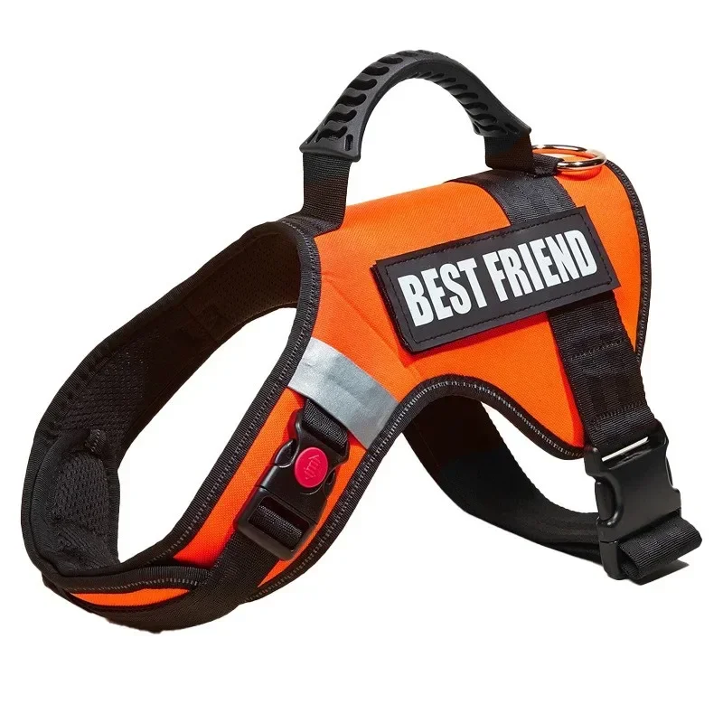 Pet chest strap out dog vest traction collar explosion-proof impact of medium and large dogs can not break free from the neck