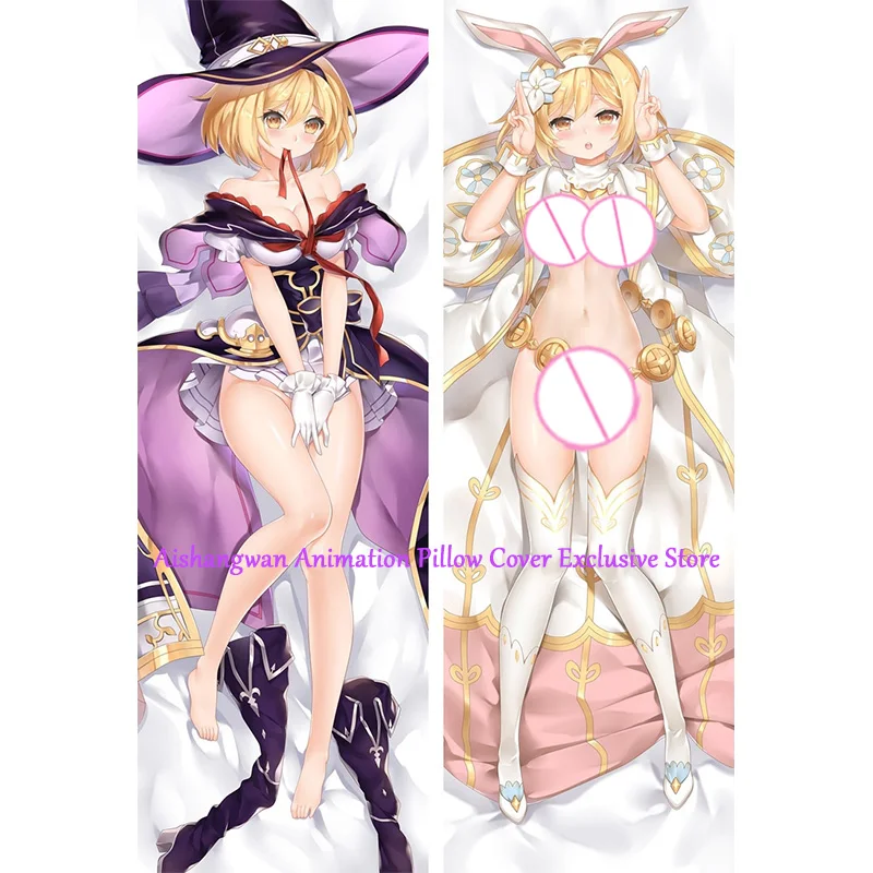 

Dakimakura Anime Pillow Cover Djeeta Double Sided Print 2Way Cushion Bedding Festival Gifts Gifts