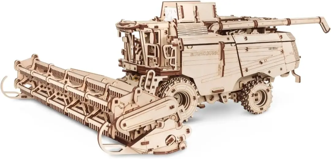 

EWA Eco Wood Art GH800-864 pcs Wooden Combine Harvesting Model Kit