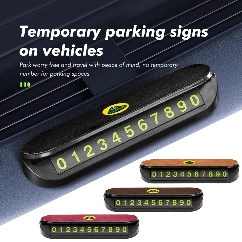 Универсальная автомобильная карточка для временной парковки, цифровая табличка с номером телефона для Lotus eleter Emira Evija Envya 3-Eleven Elise Evora Spirit