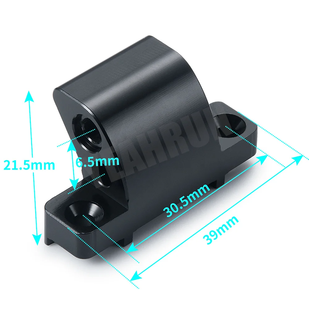 YEAHRUN Aluminum Alloy Rear Support Mount Seat for TYPHON 6S BLX 1/8 BUGGY RTR RC Off-Road Car Upgrade Parts Accessories