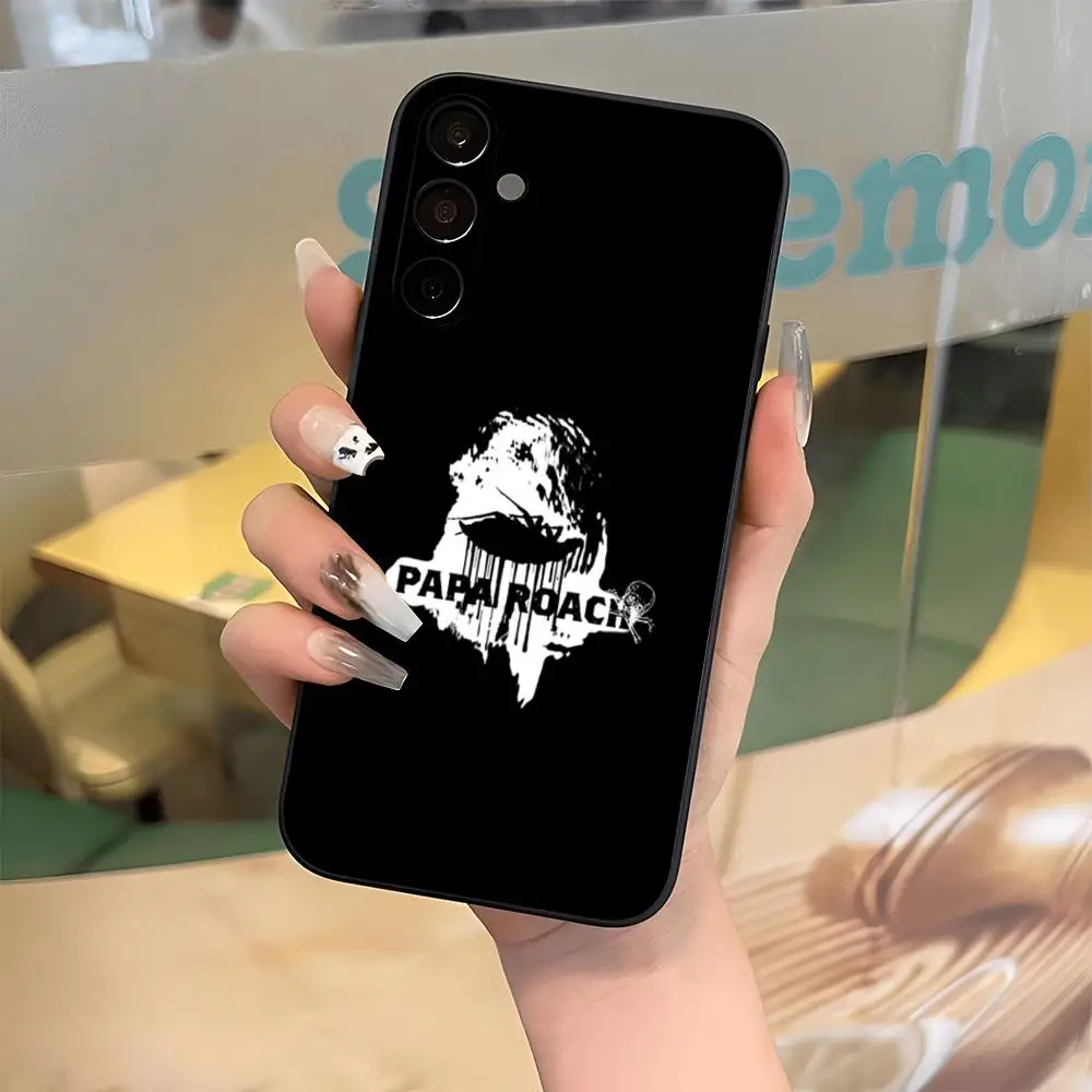 Papa R-Roach Band Phone Case For Samsung S26 S25 Edge S24 S23 S22 Ultra Plus Fe A57 A37 A17 A56 5G Silicon Cover