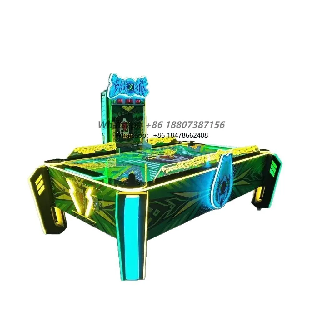 Air Hockey Table Arcade Game Machine Electronic Ice Hockey Air-Hole Surface Amusement Gaming Machines