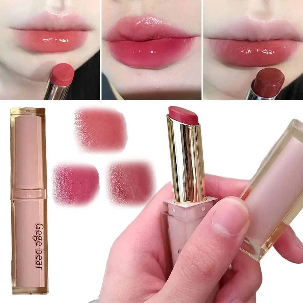 

3Pcs Fashion Waterproof Mirror Lip Gloss Long Lasting Makeup Moisturizing Lipstick Non-stick Cup Silky Lip Tint Cosmetics Women