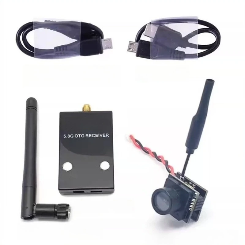 5.8G Image Transmission Mobile Phone Receiver OTG VR Glasses, Video Capture Card Computer Display