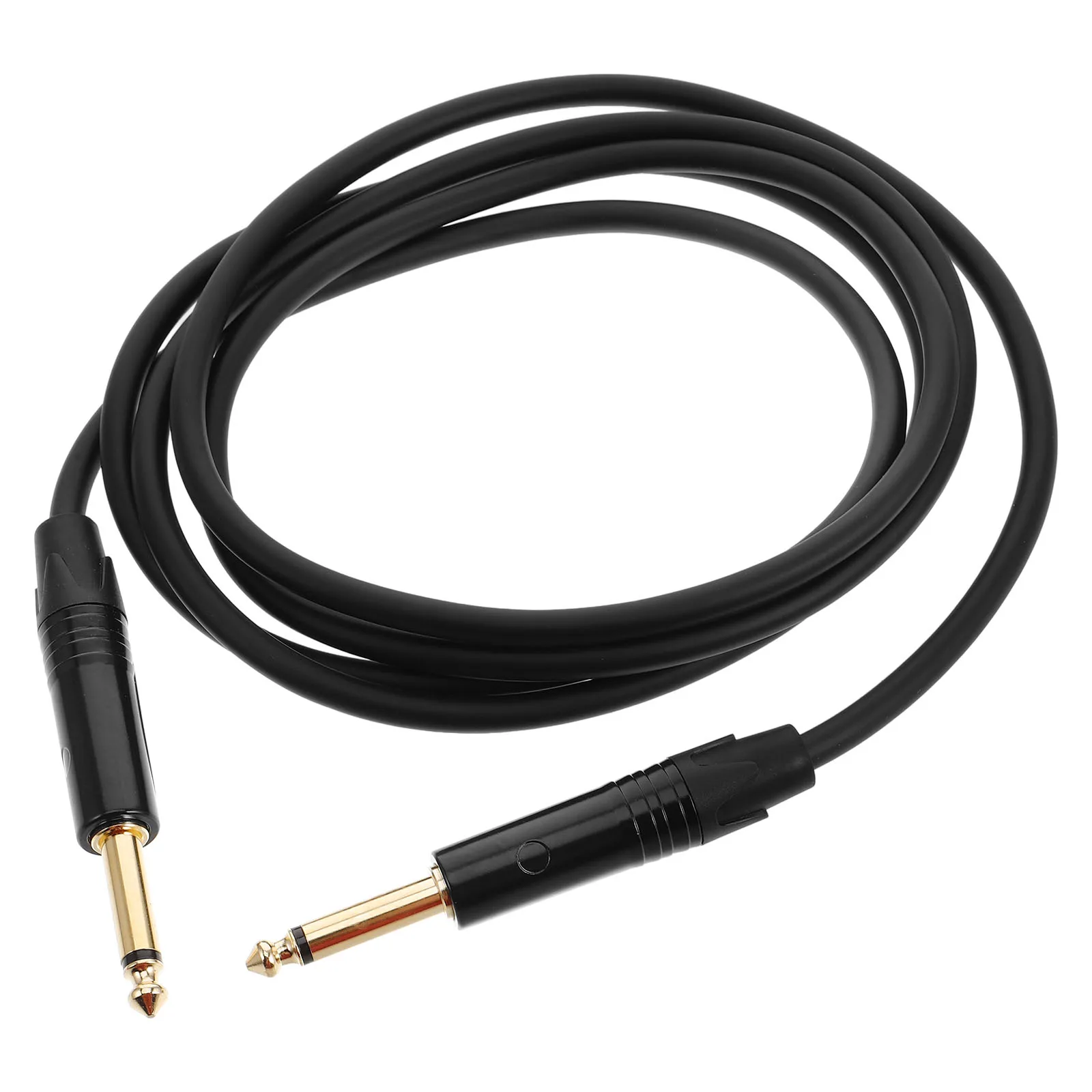 

Dual Shielded Guitar -Plated 1/4 Connectors Pure Copper Audio Line For Electric Bass Sound Card Stage Studio Recording