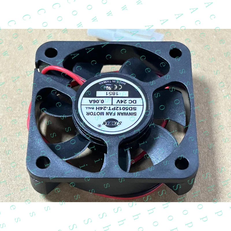 

PP+ 1PC FAN 5 cm 50*50*10 MM SD5012PT 24H 5012 24V 0.06A