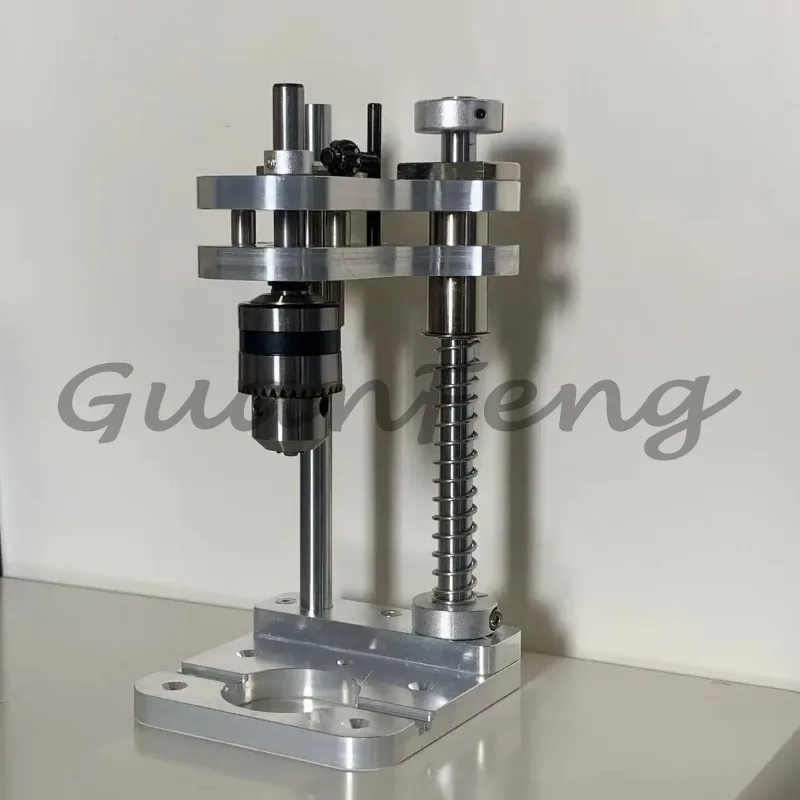 Woodworking drill floor Aluminum profile positioning Vertical drill floor