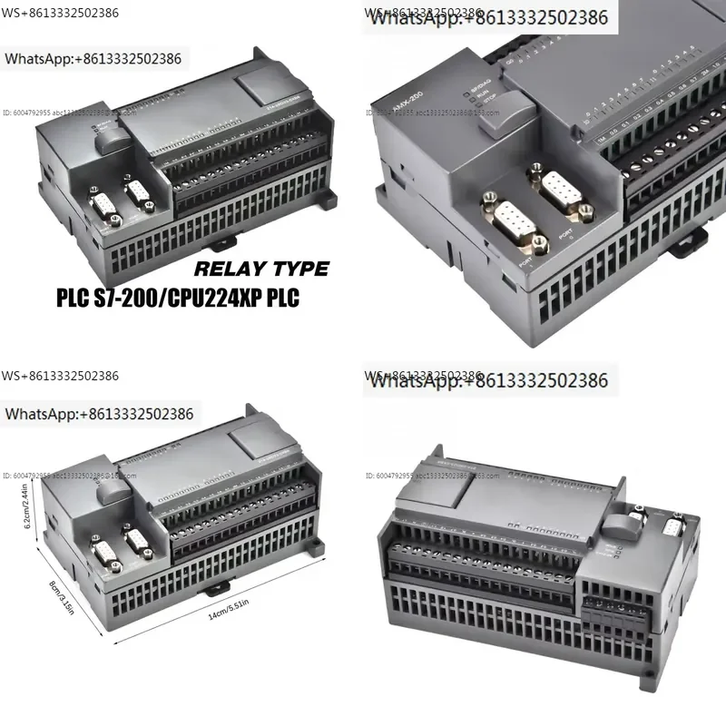 CPU224XP PLC Programmable Logic Controller Replacement 214-2BD23-0XB8 220V PLC S7-200 Relay Output Programming CPU224