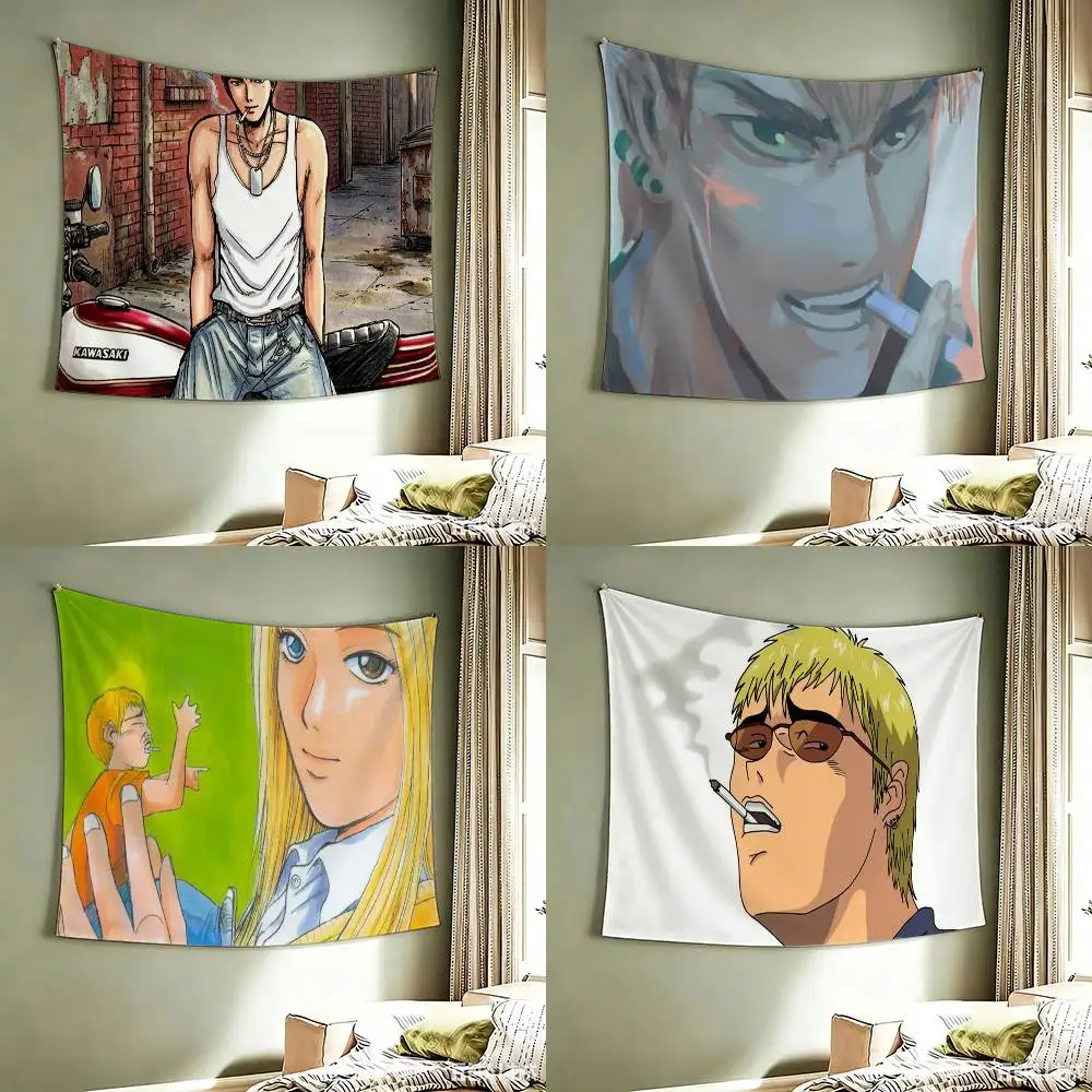 Bandera de Great Teacher Onizuka Manga GTO, al Mejor Precio, Decoración para Fiestas al Aire Libre, Picnic, Arte para Colgar