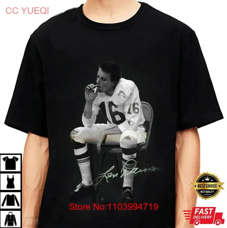 RIP Len Dawson Smoke T-Shirt