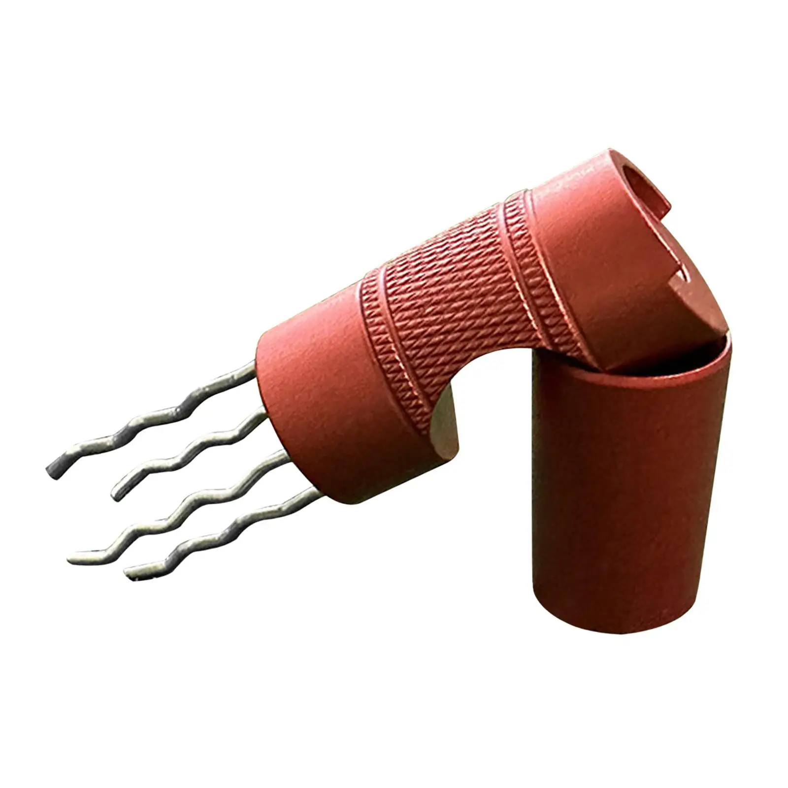 Practical Golf Divot Pitch Fork Beginner Training Tool Reusable Portable Aluminum Alloy for Golfing