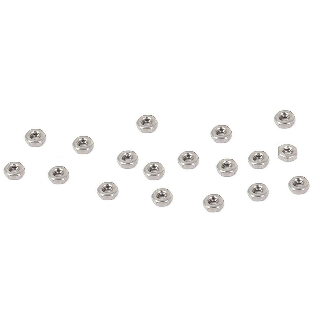 160 Pcs 304 Stainless Steel Fastener: 60Pcs M2 X 8Mm Phillips Pan Head Screws Bolt & 100Pcs Metric M2 Hex Nuts Fastener DIN934 F