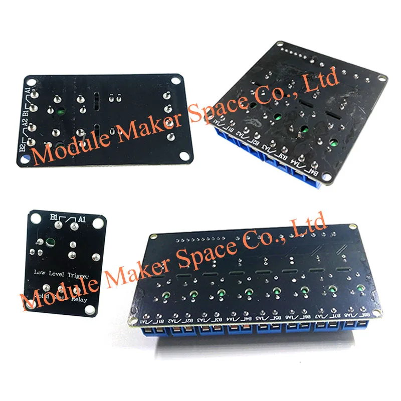Low Level 5V 1 2 4 8 Channel SSR G3MB-202P Solid State Relay Module 240V 2A Output with Resistive Fuse Diy Kit For ARDUINO