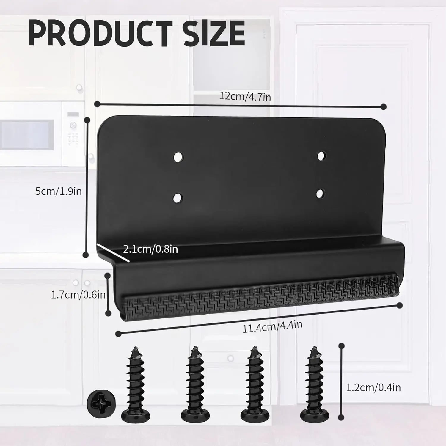 

1pcs Foot Pulls For Trash Drawer Garbage Cabinet Door Opener Under Sink Black Touchless Handles Durable Metal Drawer Foot Pull