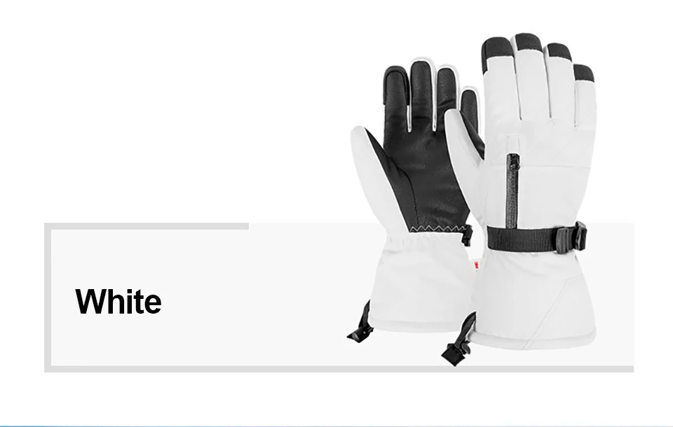 Thermische Winter Wasserdichte Männer Frauen Handschuhe TouchScreen Winddicht Handschuhe Outdoor Sport Warme Radfahren Schnee Ski Handschuhe Volle Finger – Detail 33