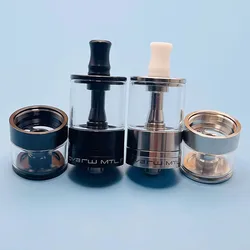 vpae Dvarw MTL FL 24 rta 24mm rta tank 316stainless steel 3.5ml/6ml atomizer rta Single Coil Airflow Tank Rebuildable rta