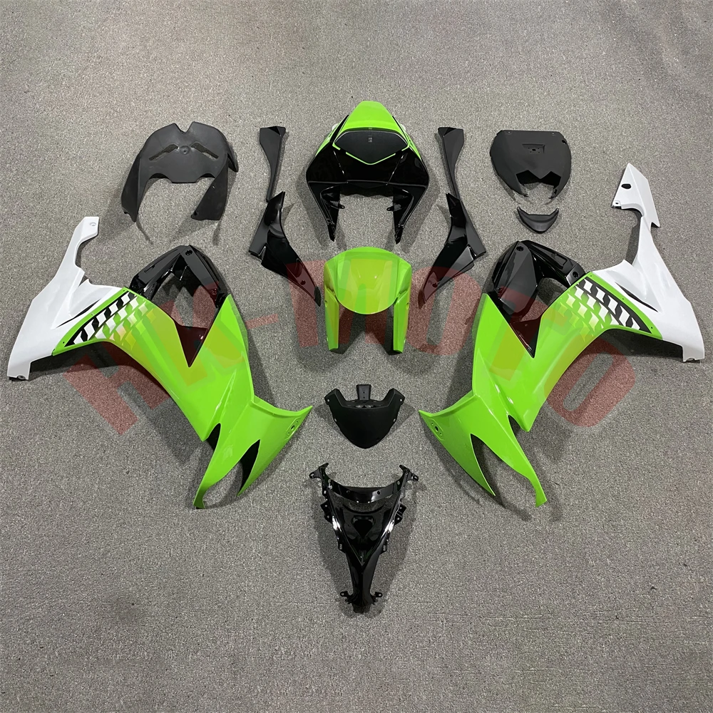 Motorcycle Fairing Kit Fit For NINJA ZX10R ZX 10R ZX-10R 2008 2009 2010 Bodywork Set High Quality Abs Injection Geen Black White