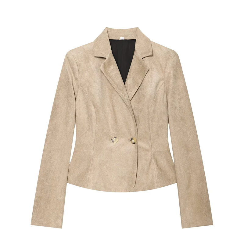 Autumn Women's Blazers Blouse 2026 New Chic Slim Elegant Young Women's Office Blazers Chic Autumn Travel Joker Holiday Jackets