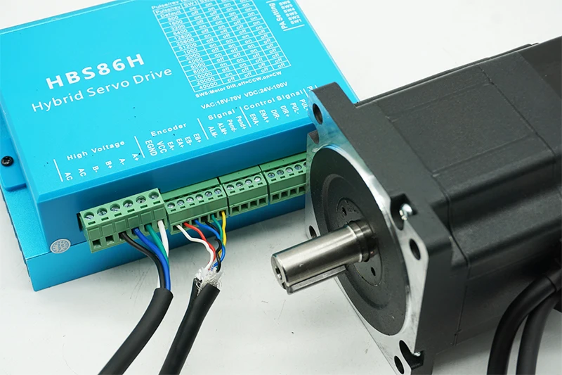 86 step closed-loop motor set 5n. m with 860 865 closed-loop drive high-speed stepper motor set