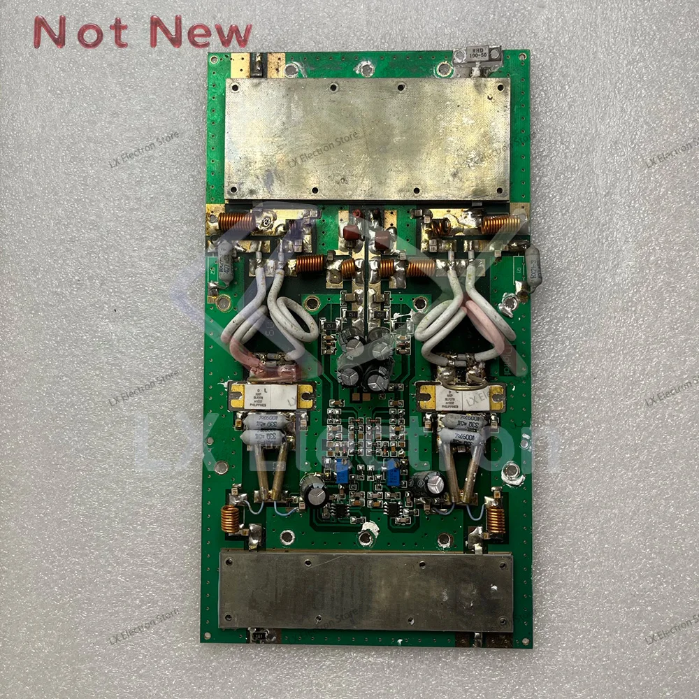 600W BLF278 Dual RF Amp Board 50V 76-108MHz, 4-12W Input, DIY Module for FM VHF Amateur Radio   1pcs/Lot