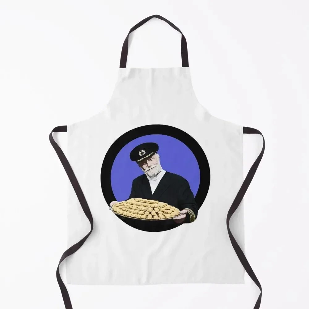 

Fish fingers Captain Birdseye from the seventies and eighties adverts Apron Art Barber For Kitchen Women Household Items Apron