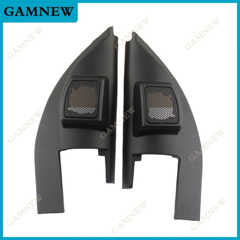 2PCS For Nissan Livina 2005-2019 Car Tweeter Refitting Audio Door Angle Gum Speaker Cover Boxes Mounts