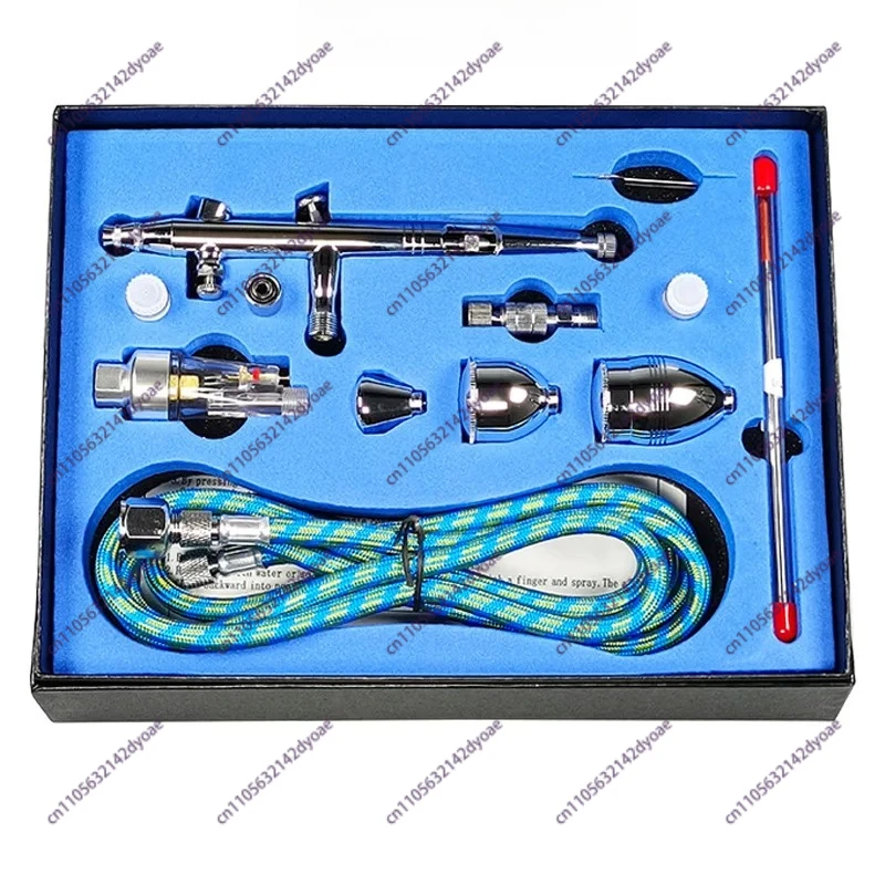 

Аэрограф 186K с тремя калибрами для художественных работ, подходит для аэрографии, игрушек, изделий из кожи.