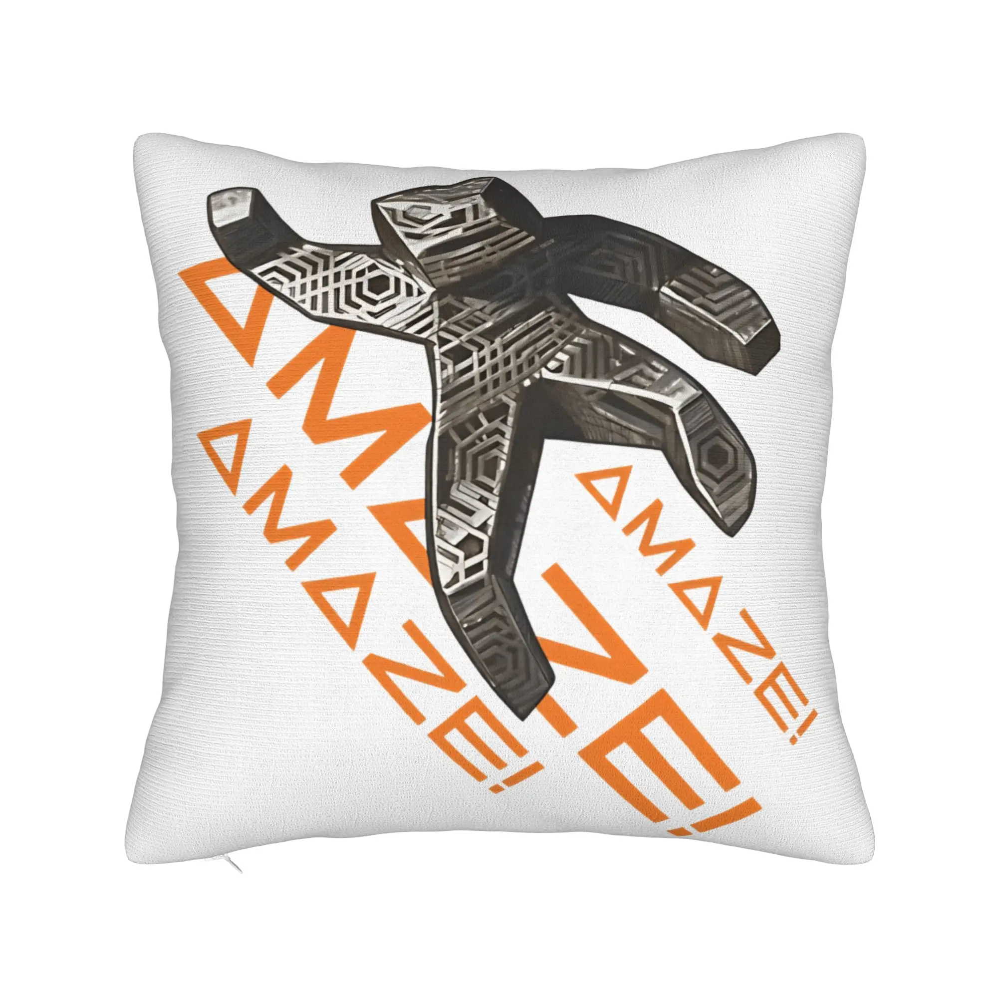 Rocky Grace Sculpture Rock Alien Hail Mary Pillow Cover  Design Cushion Cover Novelty Pillow Case For Living Room Sofa